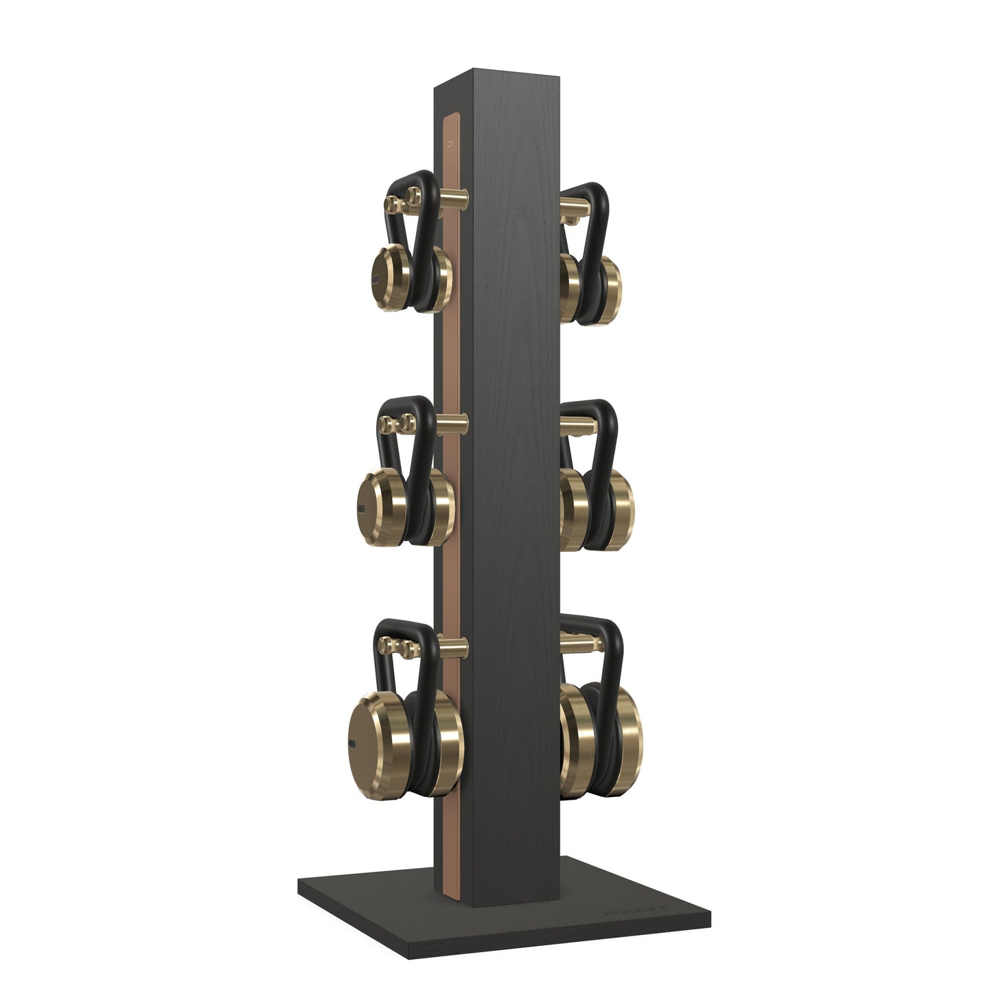 PENT. LOVA Set - In Gold - Kettlebells on a Vertical Stand