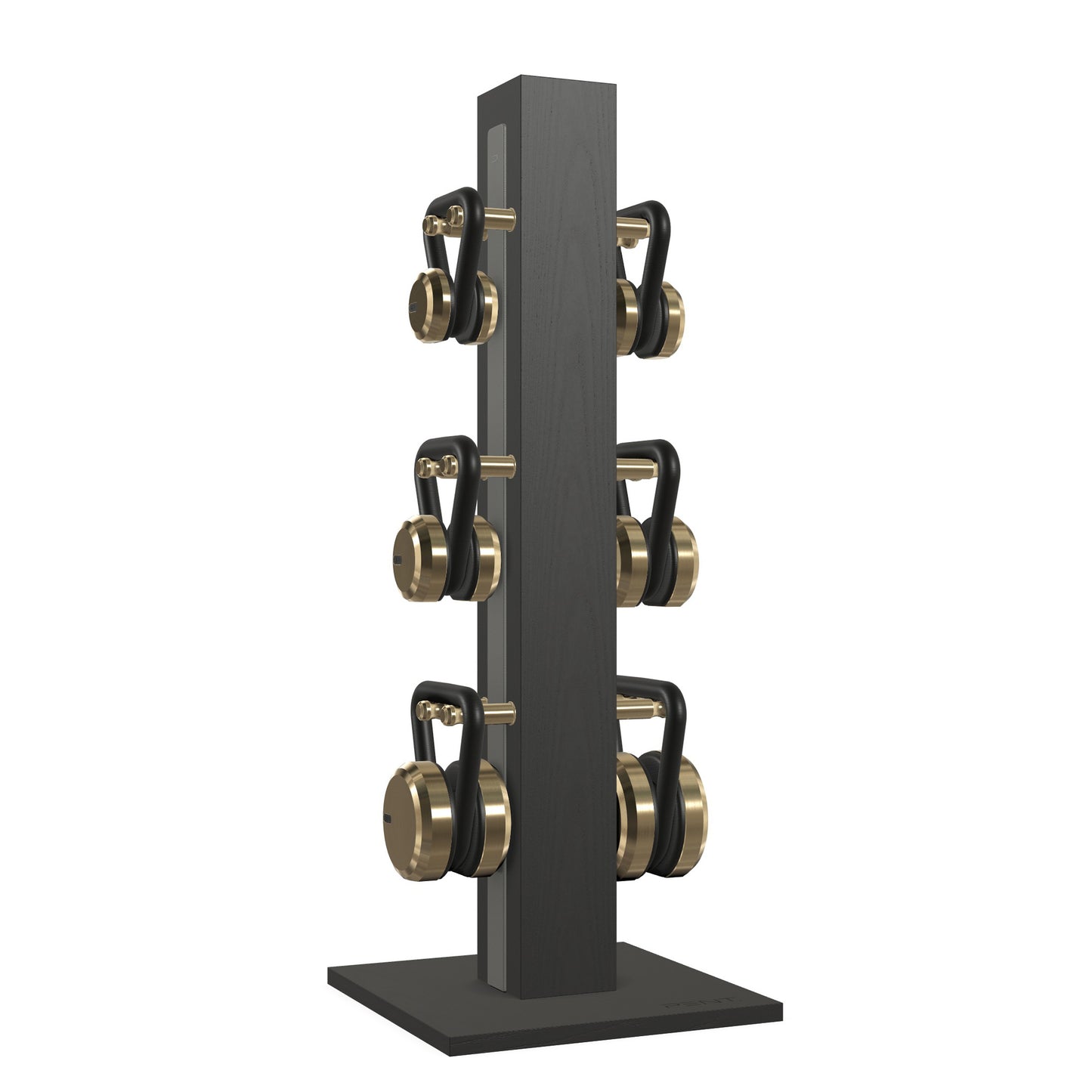 PENT. LOVA Set - In Gold - Kettlebells on a Vertical Stand