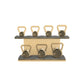 PENT. LOVA Set - In Gold - Kettlebells on a Horizontal Stand