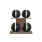 PENT. MOXA Light - Set of 4 Medicine Balls on Horizontal Wooden Stand - 4, 8, 12, 16 KG