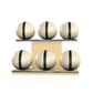 MOXA Set - Ultimate Set of Handcrafted Weighted Balls on Horizontal Wooden Stand