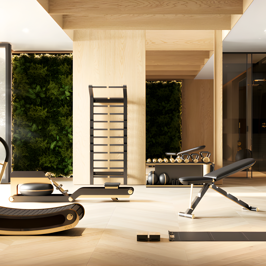 VISLA rowing ergometer in modern interior