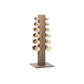 PENT. COLMIA Set - In Gold - Dumbbells on a Vertical Wooden Stand
