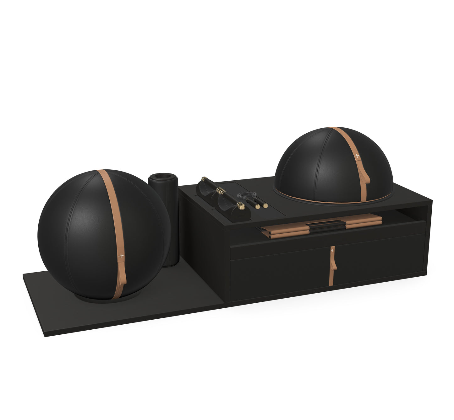 PENT. RACKA - In Gold - Bespoke Set of Essential Fitness Accessories