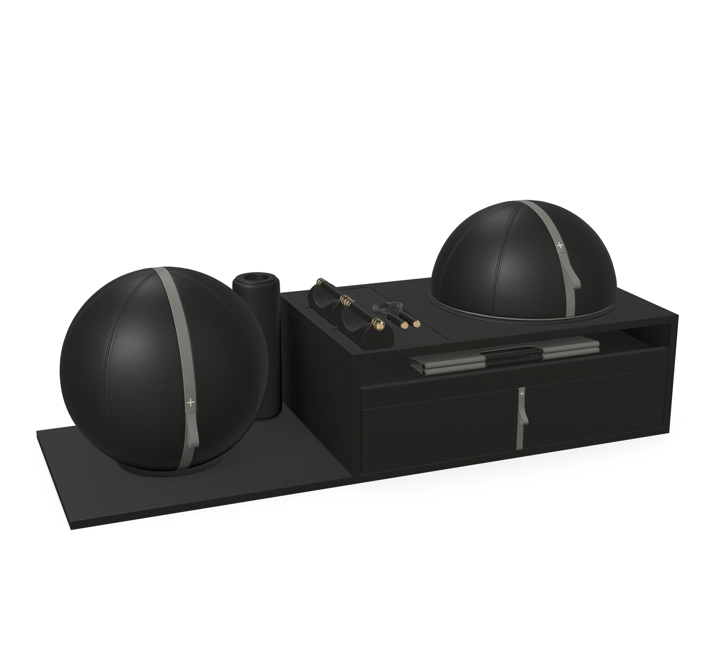 PENT. RACKA - In Gold - Bespoke Set of Essential Fitness Accessories