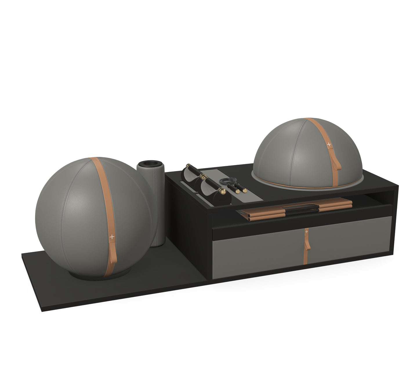 PENT. RACKA - In Gold - Bespoke Set of Essential Fitness Accessories
