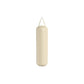 Luxury boxing equipment, handcrafted genuine Italian leather punching bag, filled with genuine leather scraps. With full beige Italian leather. PENT. RAXA