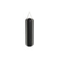Luxury boxing equipment, handcrafted genuine Italian leather punching bag, filled with genuine leather scraps. With black base & white accent Italian leather. PENT. RAXA