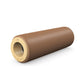 Luxury fitness equipment, handcrafted stretching roller with natural wood and luxurious leather. Customize in brown base leather, black accent leather and natural ash wood. PENT. ROLA - Luxury Stretching Roller