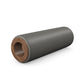 Luxury fitness equipment, handcrafted stretching roller with natural wood and luxurious leather. Customize in grey base leather, brown accent leather and natural walnut wood. PENT. ROLA - Luxury Stretching Roller