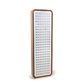 Sunlighten Red Light Therapy Panel standing upright with visible LED grid.