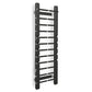 Luxurious home gym equipment, luxury wall bar with removable rungs handcrafted with stainless steel and premium natural black ash wood. PENT. SCALA