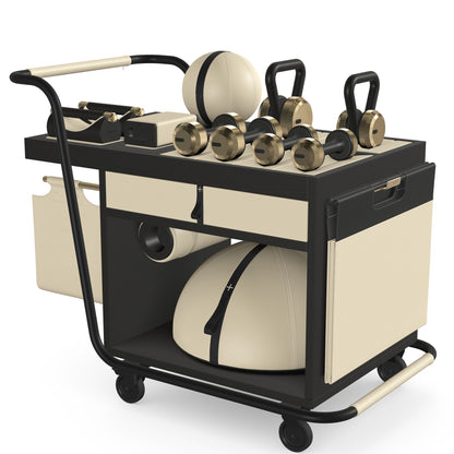 PENT. SOPHIA - In Gold - Luxury Fitness Equipment Mobile Set
