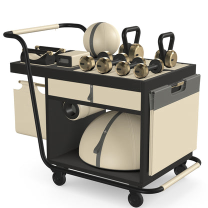 PENT. SOPHIA - In Gold - Luxury Fitness Equipment Mobile Set