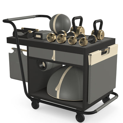 PENT. SOPHIA - In Gold - Luxury Fitness Equipment Mobile Set