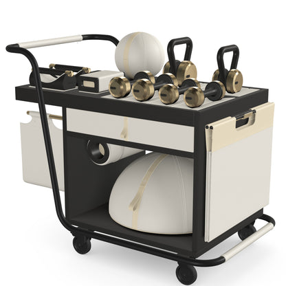 PENT. SOPHIA - In Gold - Luxury Fitness Equipment Mobile Set