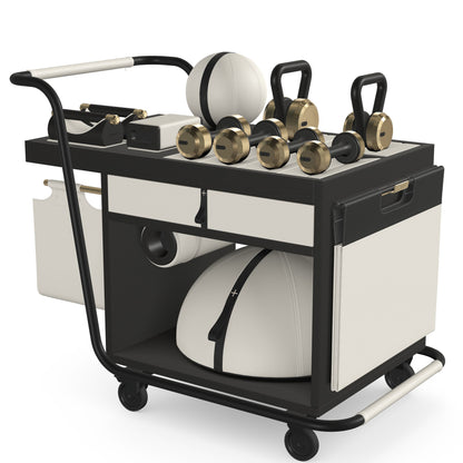 PENT. SOPHIA - In Gold - Luxury Fitness Equipment Mobile Set