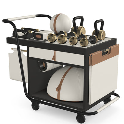 PENT. SOPHIA - In Gold - Luxury Fitness Equipment Mobile Set