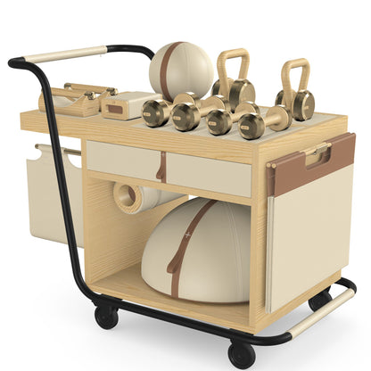 PENT. SOPHIA - In Gold - Luxury Fitness Equipment Mobile Set