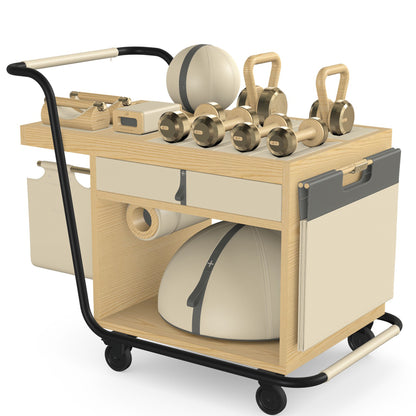 PENT. SOPHIA - In Gold - Luxury Fitness Equipment Mobile Set