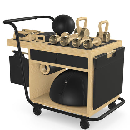 PENT. SOPHIA - In Gold - Luxury Fitness Equipment Mobile Set