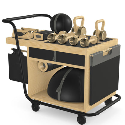 PENT. SOPHIA - In Gold - Luxury Fitness Equipment Mobile Set