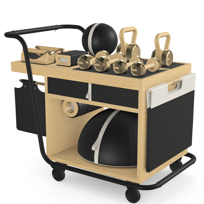 PENT. SOPHIA - In Gold - Luxury Fitness Equipment Mobile Set