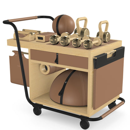PENT. SOPHIA - In Gold - Luxury Fitness Equipment Mobile Set