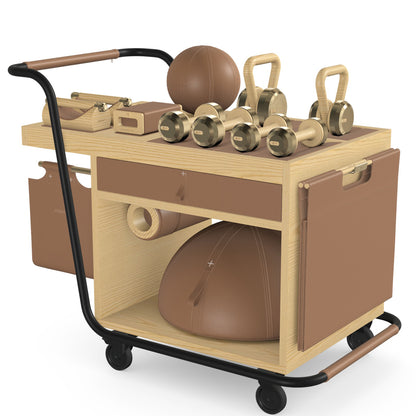 PENT. SOPHIA - In Gold - Luxury Fitness Equipment Mobile Set