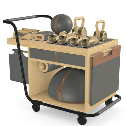 PENT. SOPHIA - In Gold - Luxury Fitness Equipment Mobile Set