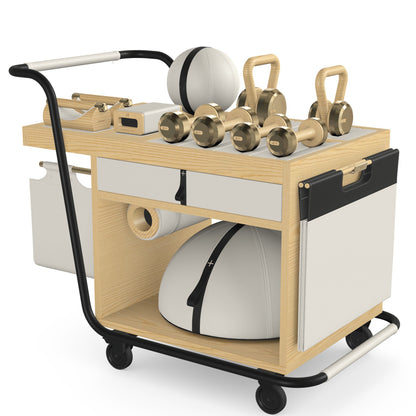 PENT. SOPHIA - In Gold - Luxury Fitness Equipment Mobile Set