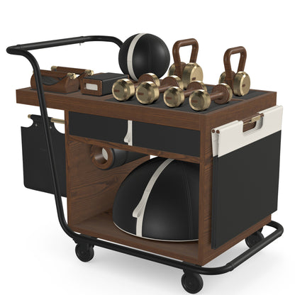 PENT. SOPHIA - In Gold - Luxury Fitness Equipment Mobile Set