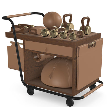 PENT. SOPHIA - In Gold - Luxury Fitness Equipment Mobile Set