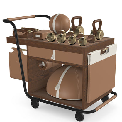 PENT. SOPHIA - In Gold - Luxury Fitness Equipment Mobile Set