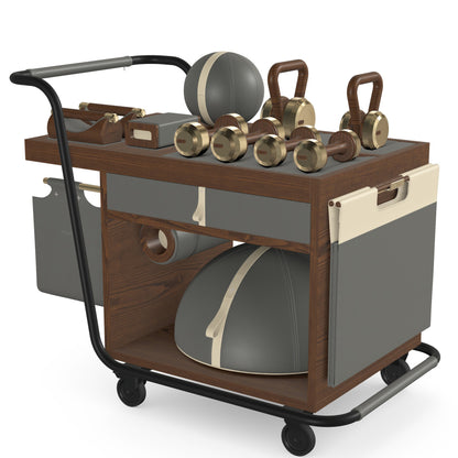 PENT. SOPHIA - In Gold - Luxury Fitness Equipment Mobile Set