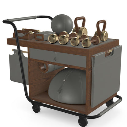 PENT. SOPHIA - In Gold - Luxury Fitness Equipment Mobile Set