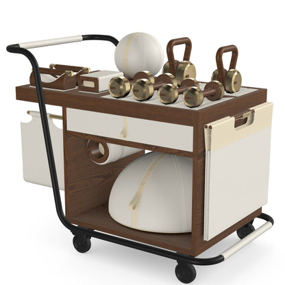 PENT. SOPHIA - In Gold - Luxury Fitness Equipment Mobile Set