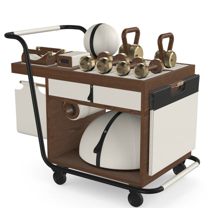 PENT. SOPHIA - In Gold - Luxury Fitness Equipment Mobile Set