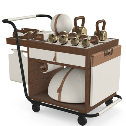 PENT. SOPHIA - In Gold - Luxury Fitness Equipment Mobile Set