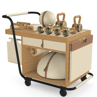 PENT. SOPHIA - In Gold - Luxury Fitness Equipment Mobile Set