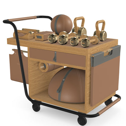 PENT. SOPHIA - In Gold - Luxury Fitness Equipment Mobile Set