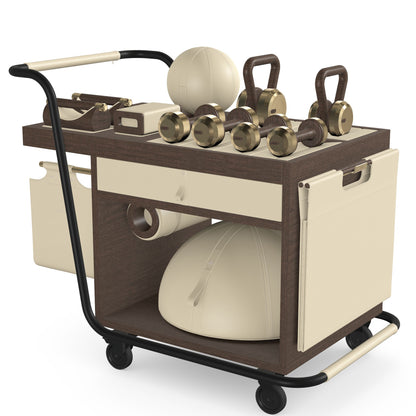 PENT. SOPHIA - In Gold - Luxury Fitness Equipment Mobile Set