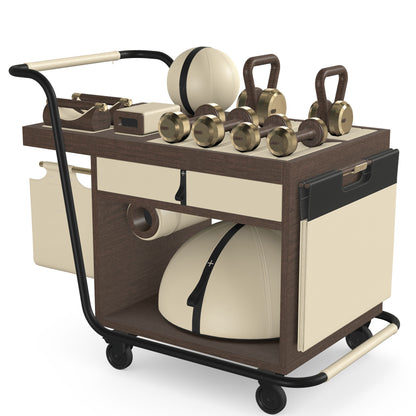 PENT. SOPHIA - In Gold - Luxury Fitness Equipment Mobile Set