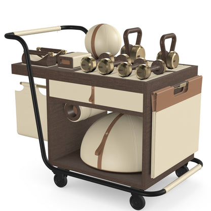 PENT. SOPHIA - In Gold - Luxury Fitness Equipment Mobile Set
