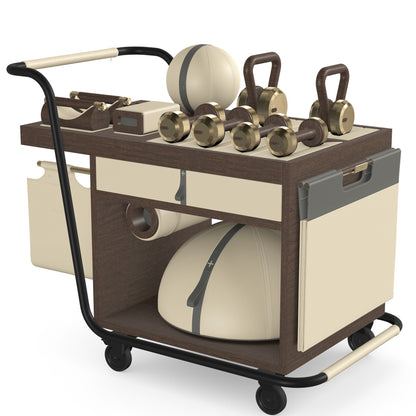 PENT. SOPHIA - In Gold - Luxury Fitness Equipment Mobile Set