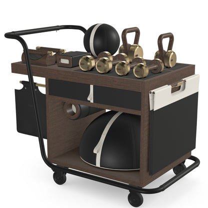 PENT. SOPHIA - In Gold - Luxury Fitness Equipment Mobile Set