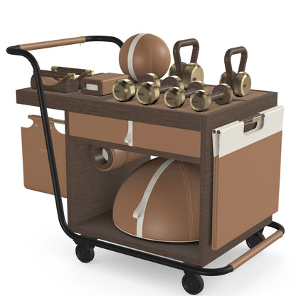 PENT. SOPHIA - In Gold - Luxury Fitness Equipment Mobile Set