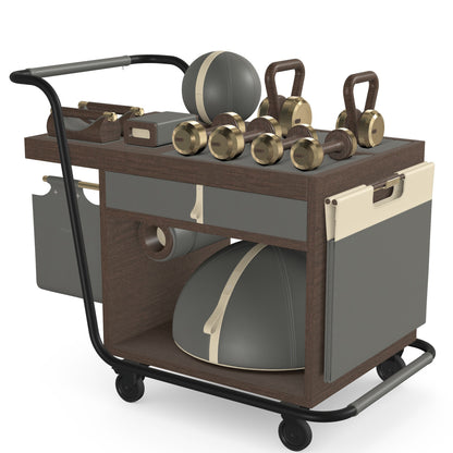 PENT. SOPHIA - In Gold - Luxury Fitness Equipment Mobile Set