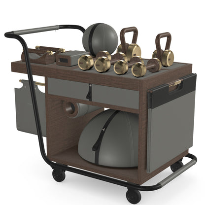 PENT. SOPHIA - In Gold - Luxury Fitness Equipment Mobile Set