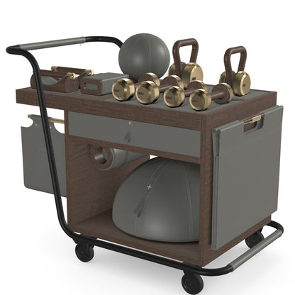 PENT. SOPHIA - In Gold - Luxury Fitness Equipment Mobile Set